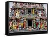 Sri Mariamman Hindu Temple, Singapore, Southeast Asia, Asia-Nick Servian-Framed Stretched Canvas