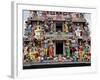 Sri Mariamman Hindu Temple, Singapore, Southeast Asia, Asia-Nick Servian-Framed Photographic Print