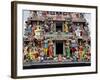 Sri Mariamman Hindu Temple, Singapore, Southeast Asia, Asia-Nick Servian-Framed Photographic Print