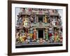 Sri Mariamman Hindu Temple, Singapore, Southeast Asia, Asia-Nick Servian-Framed Photographic Print