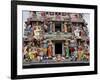 Sri Mariamman Hindu Temple, Singapore, Southeast Asia, Asia-Nick Servian-Framed Photographic Print