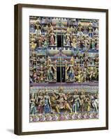 Sri Mariamman Hindu Temple, Singapore, Southeast Asia, Asia-John Woodworth-Framed Photographic Print