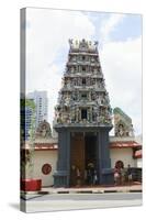 Sri Mariamman Temple in Chinatown-Fraser Hall-Stretched Canvas