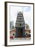 Sri Mariamman Temple in Chinatown-Fraser Hall-Framed Photographic Print