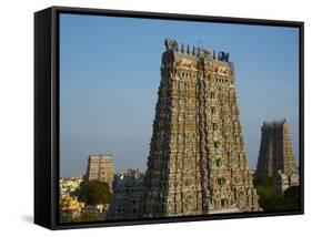 Sri Meenakshi Temple, Madurai, Tamil Nadu, India, Asia-Tuul-Framed Stretched Canvas