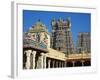 Sri Meenakshi Temple, Madurai, Tamil Nadu, India, Asia-Tuul-Framed Photographic Print