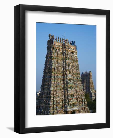 Sri Meenakshi Temple, Madurai, Tamil Nadu, India, Asia-Tuul-Framed Photographic Print