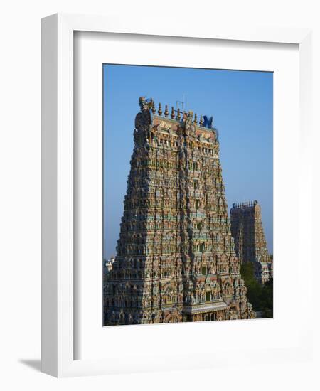 Sri Meenakshi Temple, Madurai, Tamil Nadu, India, Asia-Tuul-Framed Photographic Print