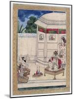 Sri Raga, Ragamala Album, School of Rajasthan, 19th Century-null-Mounted Giclee Print