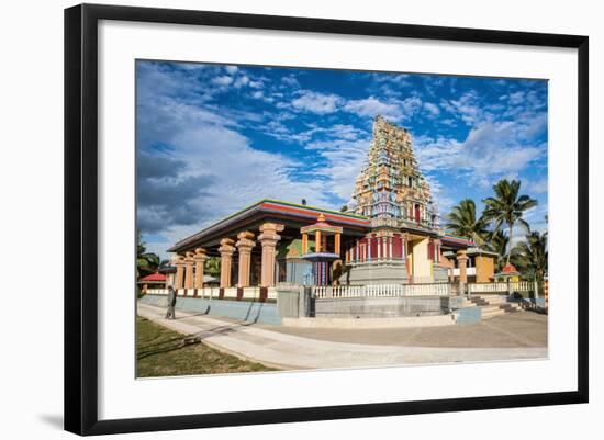 Sri Siva Subramaniya Hindu Temple, Nadi, Viti Levu, Fiji, Pacific-Michael Runkel-Framed Photographic Print