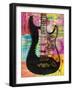 SRV Guitar-Dean Russo- Exclusive-Framed Giclee Print