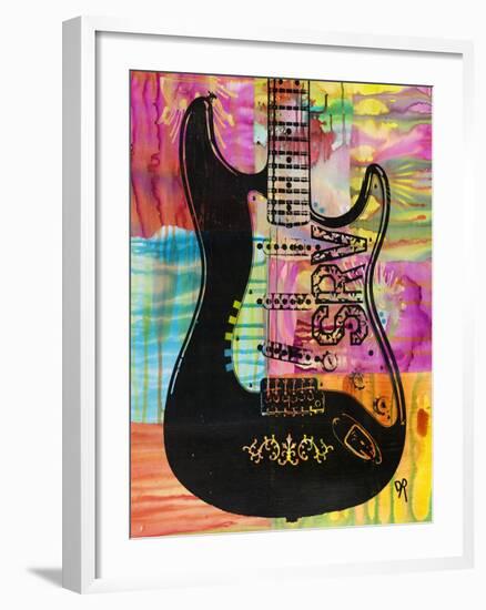 SRV Guitar-Dean Russo- Exclusive-Framed Giclee Print