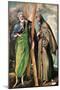 Ss. Andrew and Francis of Assisi, After 1576-El Greco-Mounted Premium Giclee Print