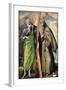 Ss. Andrew and Francis of Assisi, After 1576-El Greco-Framed Giclee Print