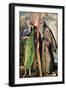 Ss. Andrew and Francis of Assisi, After 1576-El Greco-Framed Giclee Print