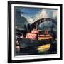Ss Canberra-McConnell-Framed Giclee Print