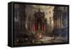 SS Giovanni E Paolo, Venice-David Roberts-Framed Stretched Canvas