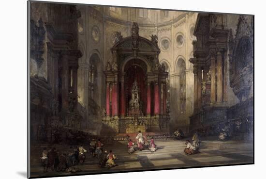 SS Giovanni E Paolo, Venice-David Roberts-Mounted Giclee Print