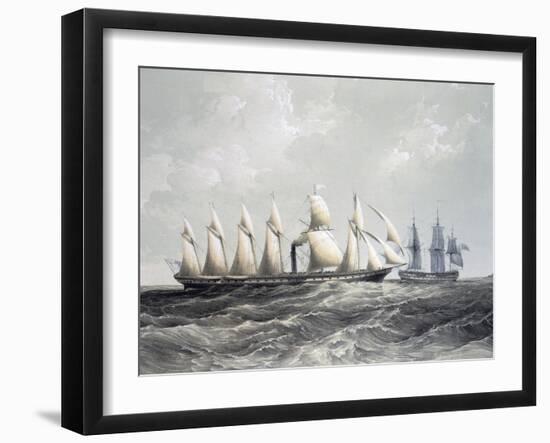 Ss Great Britain Steamship with Screw Propeller-null-Framed Giclee Print