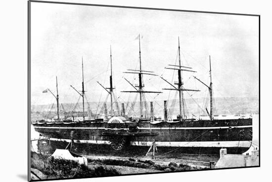 SS Great Eastern, 1859-null-Mounted Premium Giclee Print