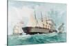 SS Great Eastern, IK Brunel's Great Steam Ship, 1858-null-Stretched Canvas