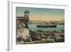 Ss Havana and City from Morro Castle, Havana, Cuba, C1910-null-Framed Giclee Print