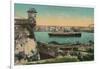 Ss Havana and City from Morro Castle, Havana, Cuba, C1910-null-Framed Giclee Print