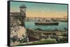 Ss Havana and City from Morro Castle, Havana, Cuba, C1910-null-Framed Stretched Canvas