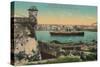 Ss Havana and City from Morro Castle, Havana, Cuba, C1910-null-Stretched Canvas