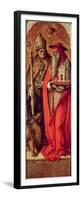 SS. Jerome and Augustine, Side Panel from the Madonna Della Candeletta Triptych-Carlo Crivelli-Framed Premium Giclee Print