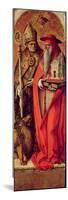 SS. Jerome and Augustine, Side Panel from the Madonna Della Candeletta Triptych-Carlo Crivelli-Mounted Giclee Print