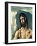 Ss. John the Evangelist and John the Baptist, Detail of the Baptist, 1605-10-El Greco-Framed Giclee Print