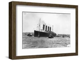SS Lusitania-null-Framed Photographic Print
