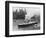 SS Normandie in New York Harbor-null-Framed Photographic Print