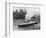 SS Normandie in New York Harbor-null-Framed Photographic Print