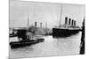 SS 'Olympic' Leaving Southampton, 1913-null-Mounted Premium Giclee Print