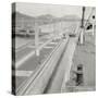 SS Orbita, Panama Canal, Panama, 20th Century-J Dearden Holmes-Stretched Canvas