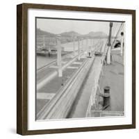 SS Orbita, Panama Canal, Panama, 20th Century-J Dearden Holmes-Framed Photographic Print