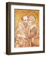 Ss. Peter and Paul Embracing-null-Framed Giclee Print