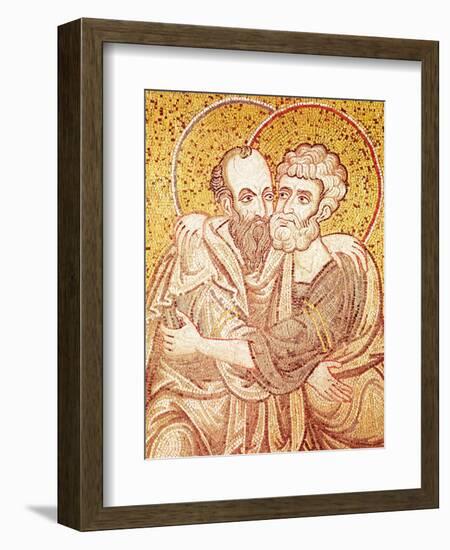 Ss. Peter and Paul Embracing-null-Framed Giclee Print