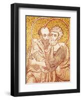 Ss. Peter and Paul Embracing-null-Framed Giclee Print