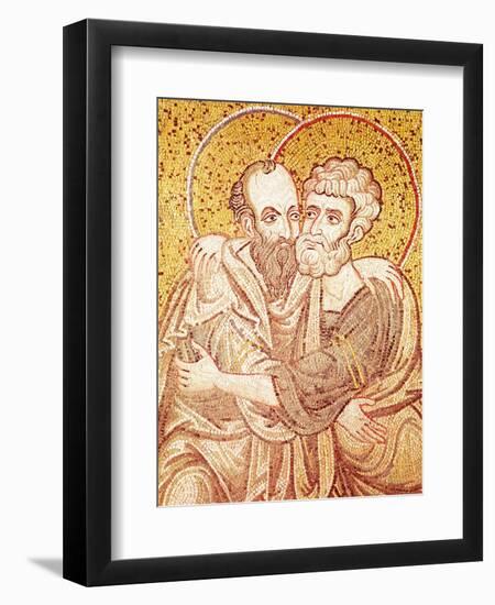 Ss. Peter and Paul Embracing-null-Framed Giclee Print