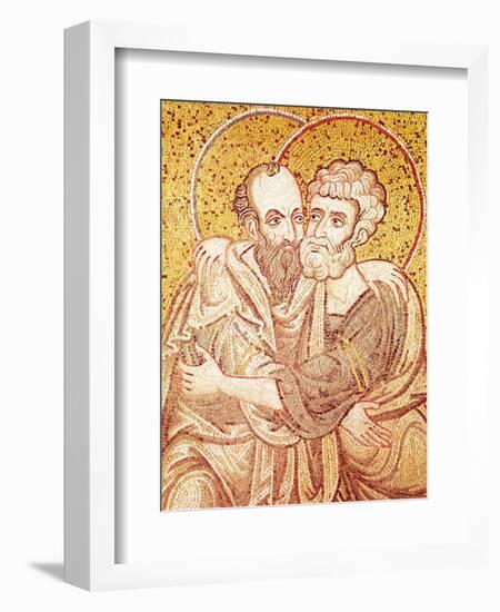 Ss. Peter and Paul Embracing-null-Framed Giclee Print