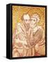 Ss. Peter and Paul Embracing-null-Framed Stretched Canvas