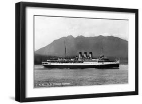 SS Princess Kathleen-Lantern Press-Framed Art Print