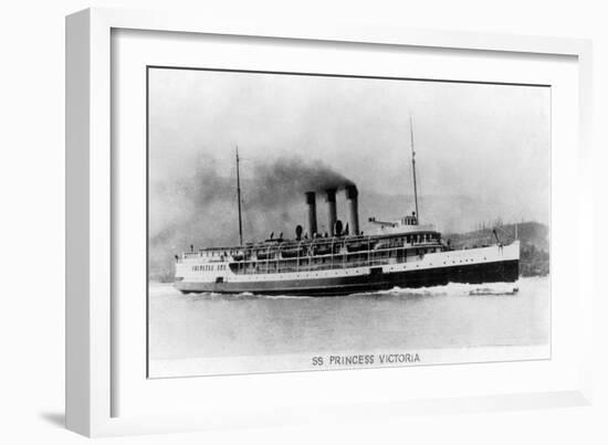 SS Princess Victoria-Lantern Press-Framed Art Print