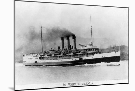 SS Princess Victoria-Lantern Press-Mounted Art Print