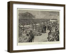 Ss Scot, the New Union Line Passenger Ship to the Cape of Good Hope-William Small-Framed Giclee Print