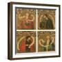 Ss. Thomas, James the Less, Judas Macabeus and Matthius' 1468-Nicolas Frances-Framed Giclee Print