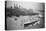 SS United States Arrives in Manhattan-null-Stretched Canvas